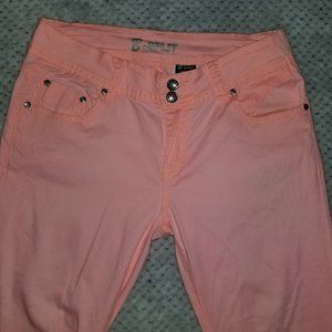 Lightweight Bright Orange Jeans (with stretch)